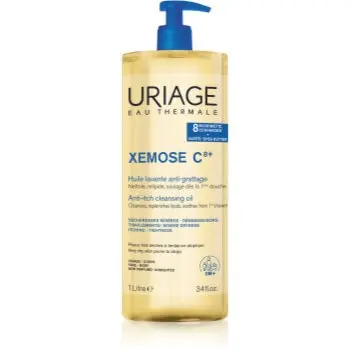 Uriage Xemose C8+ Anti-Itch Cleansing Oil ulei calmant pentru curatare pentru piele uscată, cu tendință la eczeme