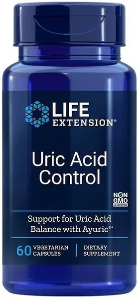 Uric Acid Control, 60 vege capsule, Life Extension