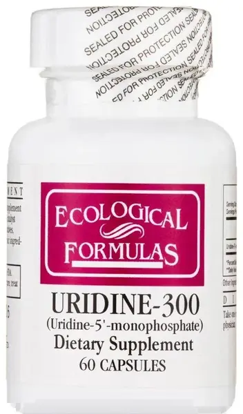 Uridine-300, 60 capsules , Ecological Formulas