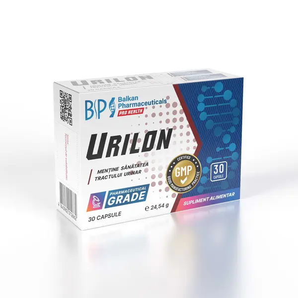 Urilon, Supliment pentru Sănătatea Tractului Urinar, 30 caps.