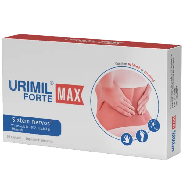 Urimil Forte Max, 30 capsule, NaturPharma