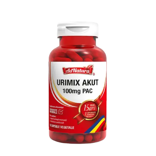 Urimix Akut 100mg, 15 capsule, AdNatura