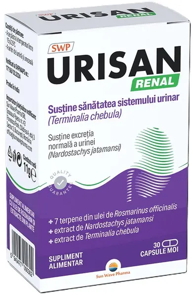 Urisan Renal, 30 capsule , Sun Wave Pharma