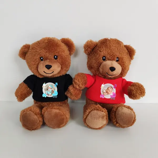 Ursulet Teddy Personalizat PLUS2 Negru
