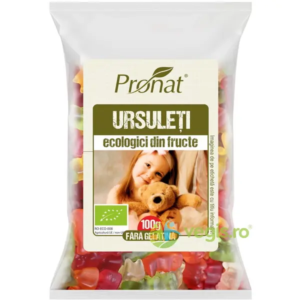 Ursuleti din Fructe Ecologici/Bio 100g
