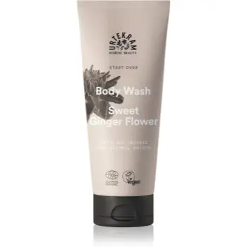 Urtekram Sweet Ginger Flower gel de duș mătăsos cu extracte de aloe si ghimbir