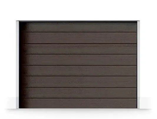 Usa de garaj sectionala Wenge 2500 X 2200, UsaWenge