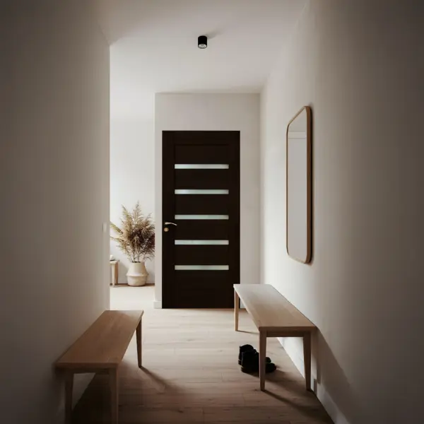 Usa de interior din lemn Combi cu geam KMC 032 2000/700 Wenge