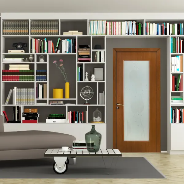 Usa de interior din lemn Fashion cu geam FSH 112 2000/700 Stejar Inchis