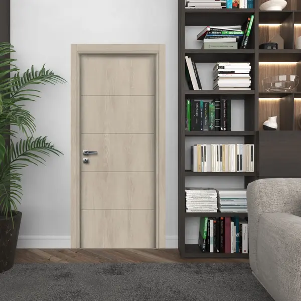 Usa de interior din MDF Idealine model 9190 Natural light oak 2010/810
