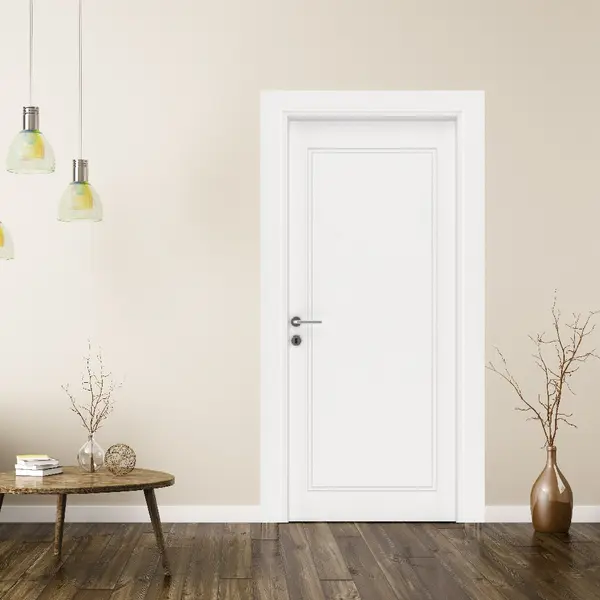 Usa de interior din MDF lacuit Premia 1036 model Carrara alba 2010/800 mm