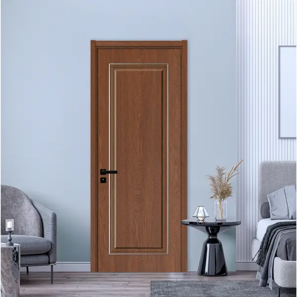 Usa interior din MDF KM 460 reversibila toc inclus stejar inchis 70 x 200 cm
