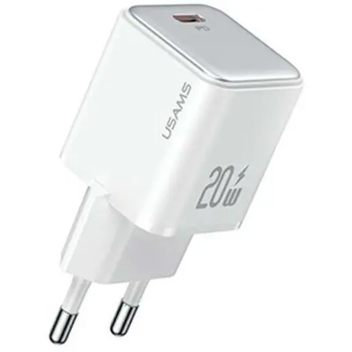 Usams Incarcator Usams T20 2XUSB 2,1A , alb