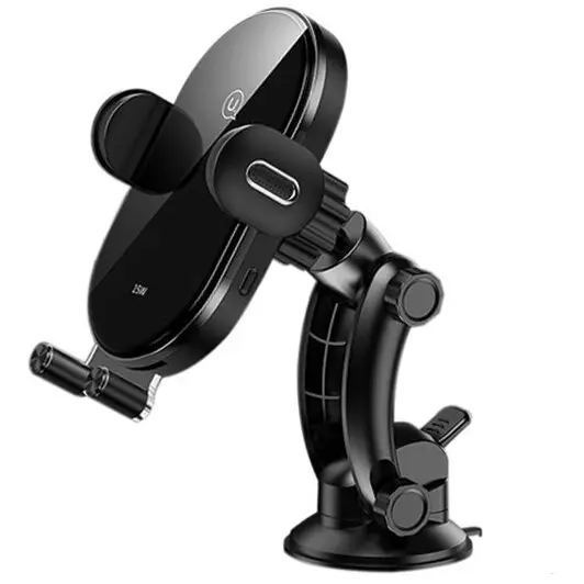 Usams Suport inductie Usams US-CD131, pentru parbriz-bord,15W, automat , Negru