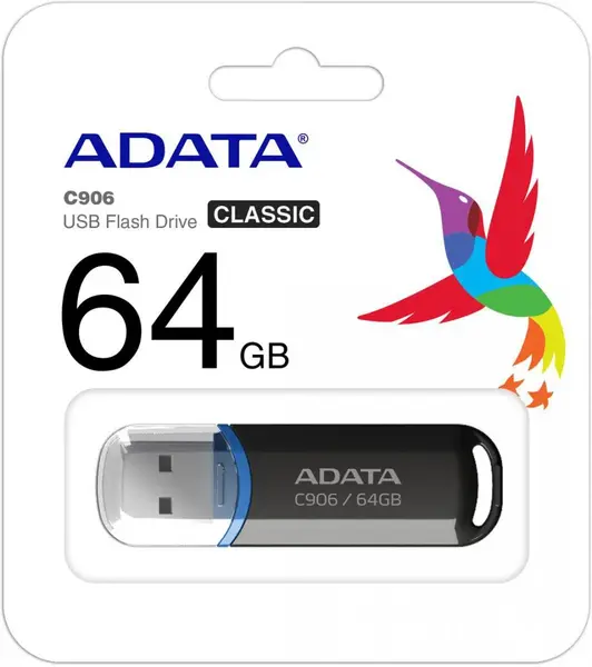 USB 64GB ADATA AC906-64G-RBK USB 64GB ADATA AC906-64G-RBK