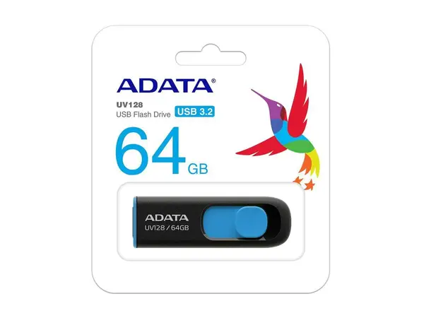 USB 64GB ADATA AUV128-64G-RBE USB 64GB ADATA AUV128-64G-RBE