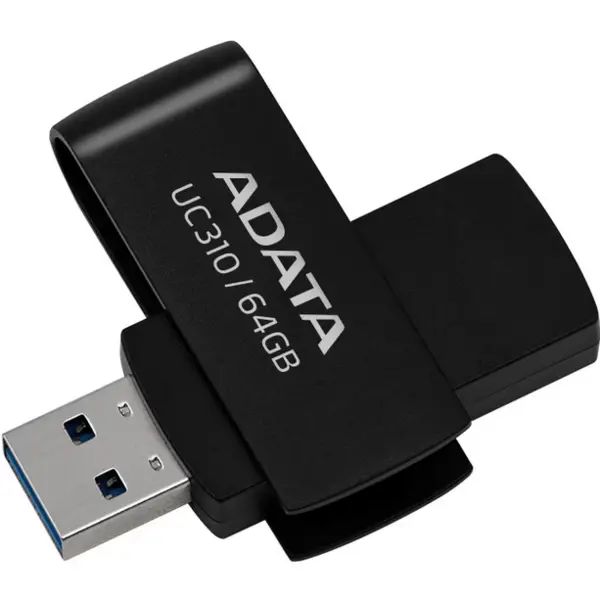 USB 64GB ADATA-UC310-64G-RBK USB 64GB ADATA-UC310-64G-RBK