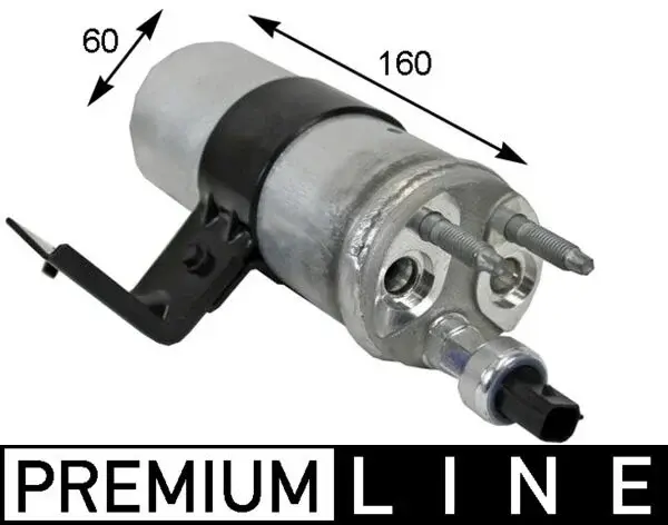 Uscator aer conditionat potrivit FORD FIESTA VI 1.6D 06.08-04.17