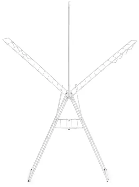 Uscător cu tijă suplimentară Brabantia - HangOn, Fresh White, 25 m