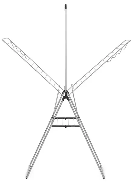 Uscător cu tijă suplimentară Brabantia - HangOn, Metallic Grey, 25 m