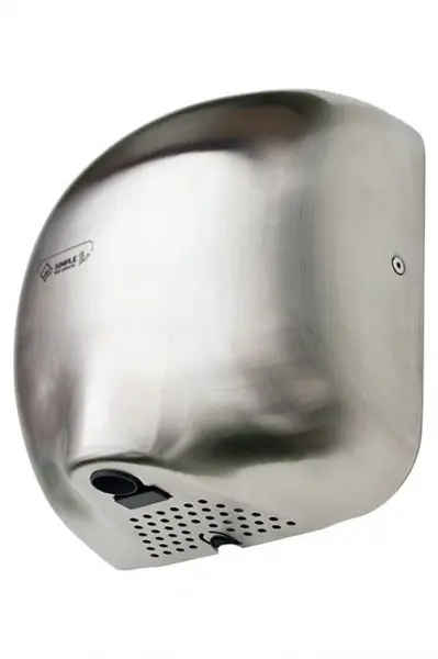 Uscator de maini cu aer cald, inox mat, Jet Dryer Simple