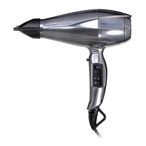 Uscator de par BaByliss 6000E, 2200W, Argintiu