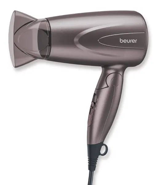Uscător de păr Beurer - HC 17, 1 300 W, 2 viteze, gri
