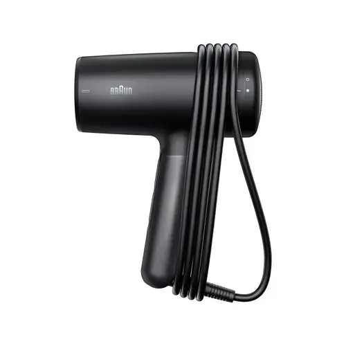 Uscator de par Braun HD 4.2 BRHD425E, 2100 W, Functie ionica, 3 viteze, 3 nivele temperatura, Cablu alimentare 2.2m (Negru)
