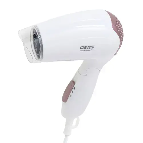 Uscator de par de calatorie, Pliabil, Compact, 2 niveluri de temperatura si de viteza, Concentrator, 1200W, Alb