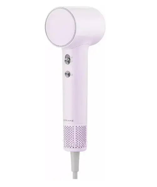 Uscator de par Dreame AHG11A-PINK, 1200 W, 2 viteze, 5 setari temperatura, Functie Ionizare (Roz)