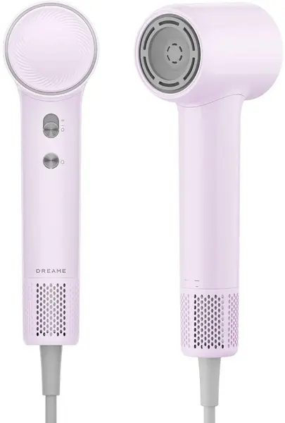 Uscător de păr Dreame - Hair Mini, 1200W, roz/mov