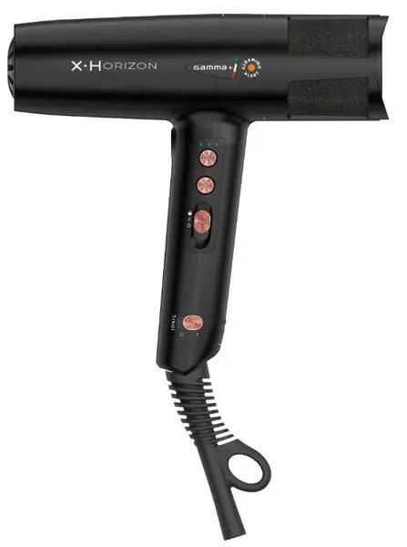 Uscător de păr GammaPiu - Х-Horizon, 1600W, negru