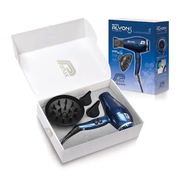 Uscator de par Parlux Alyon Air Ionizer Tech Antibacterial Night Blue + Magic Sense Diffuser