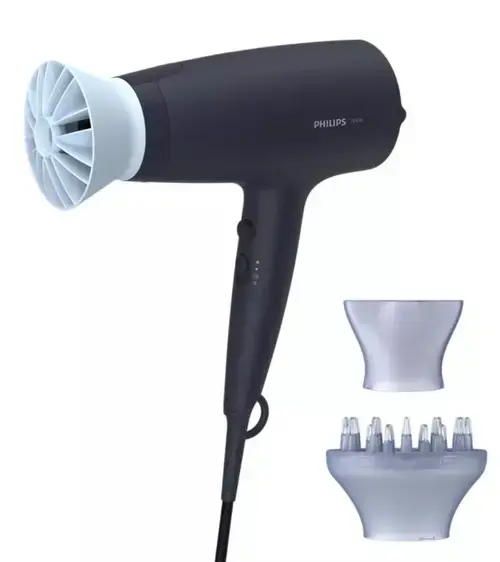 Uscator de par Philips BHD360/20, 2100 W, 6 Viteze (Negru)
