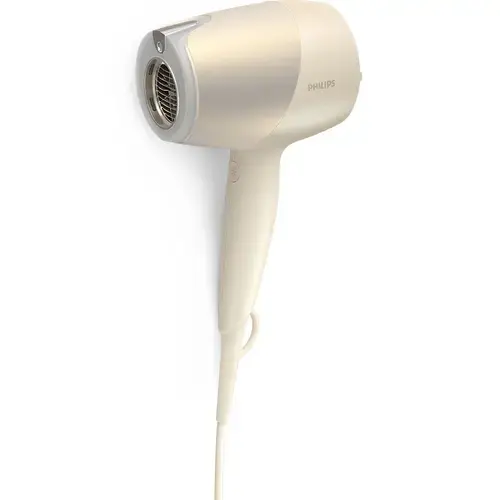 Uscator de par Philips SenseIQ Seria 9000 BHD829/00, 1800 W, Senzor SenseIQ, Programe digitale inteligente, Ingrijire cu ioni, Difuzor de volum, Cap de coafare 7mm, Accesoriu de masaj pentru scalp (Bej)