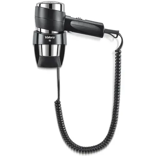 Uscator de par profesional Valera Action Super Plus 1600 Black, 1600W, 2 setari pentru intensitatea aerului, 3 trepte de temperatura, inclusiv aer rece, Negru