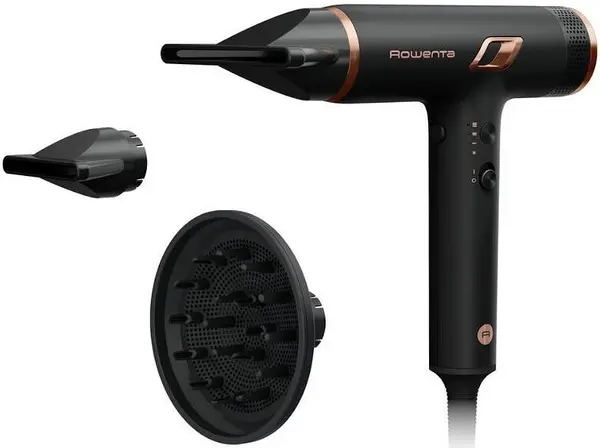 Uscător de păr Rowenta - NANO, 1700W, 3 trepte, negru