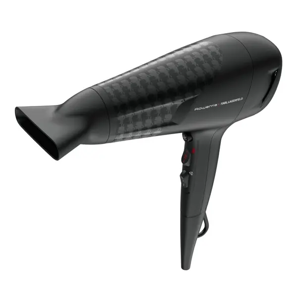 Uscător de păr Rowenta x Karl Lagerfeld Studio Dry CV581LF0 2100W Tehnologie Effiwatts 6 trepte de viteza si temperatura Tehnologie Thermo Contr