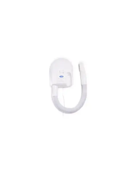 Uscator de par si corp Limpio HD 100-15, 1000 W, 15m/s, Oprire automata, Protectie umiditate, Reglaj temperatura, Priza incorporata (Alb)