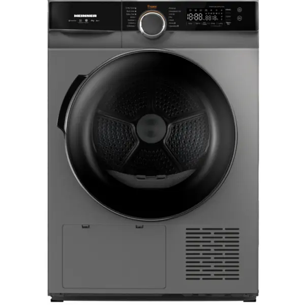 Uscator de rufe cu pompa de caldura Heinner HHPD-M9K3SA+++, capacitate de incarcare 9 kg, motor inverter, 14 programe, control touch, Clasa C