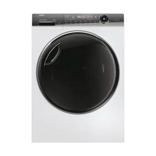 Uscator de rufe HAIER I-Pro Series 7 Plus HD90-A3979NU1-S, Pompa de caldura, 9 kg, Inverter, Clasa C, hOn, 15 programe (Alb)