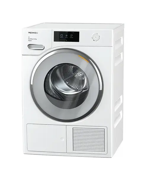 Uscator de rufe MIELE TWV 780 WP Passion, Pompa de caldura, 9 kg, 12 programe, Clasa C (Alb)