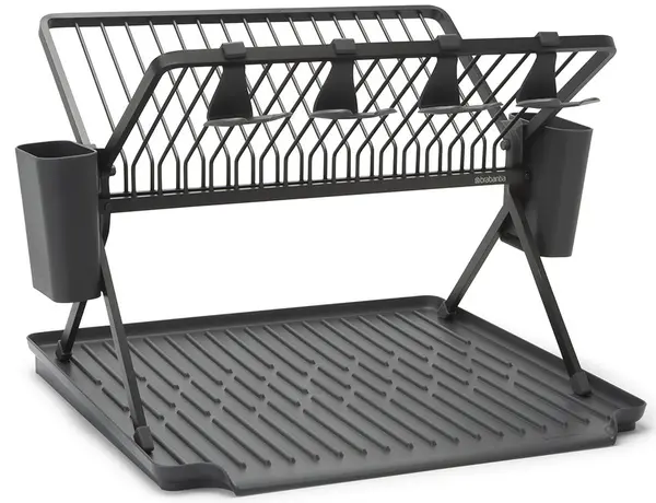 Uscător de vase pliabil Brabantia - SinkSide, Dark Grey