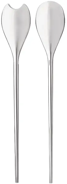 Ustensile pentru salată Alessi - Human collection, 29.8 cm