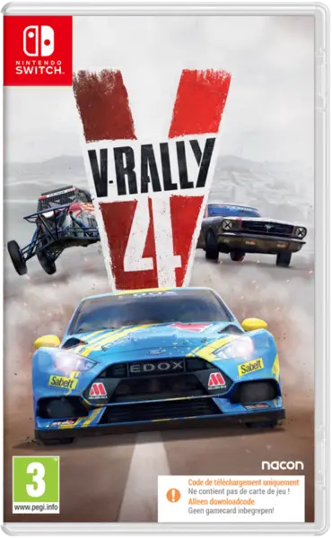 V Rally 4 Code in Box Нинтендо Суич