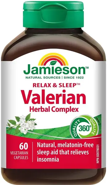 Valeriană, 60 capsule, Jamieson