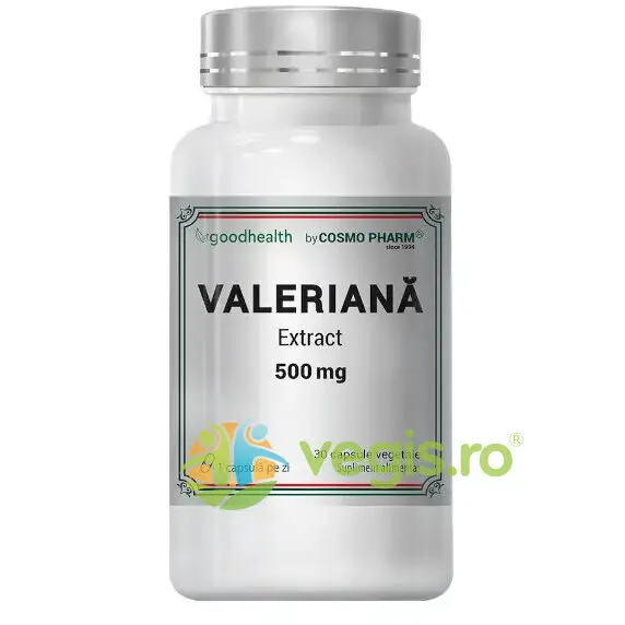 Valeriana Extract 500mg 30cps