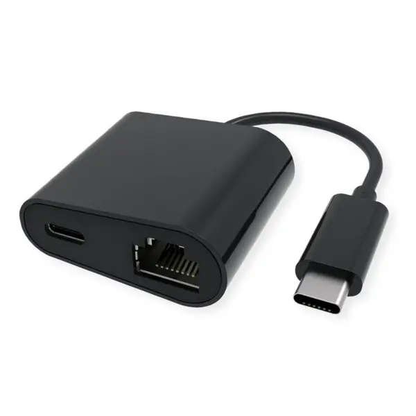 Value Adaptor USB 3.2 Gen 2 type C la Gigabit + PD 100W, Value 12.99.1118