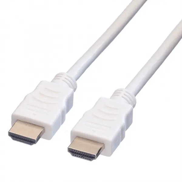 Value Cablu HDMI v1.4 19T-19T ecranat 15m Alb, Value 11.99.5715