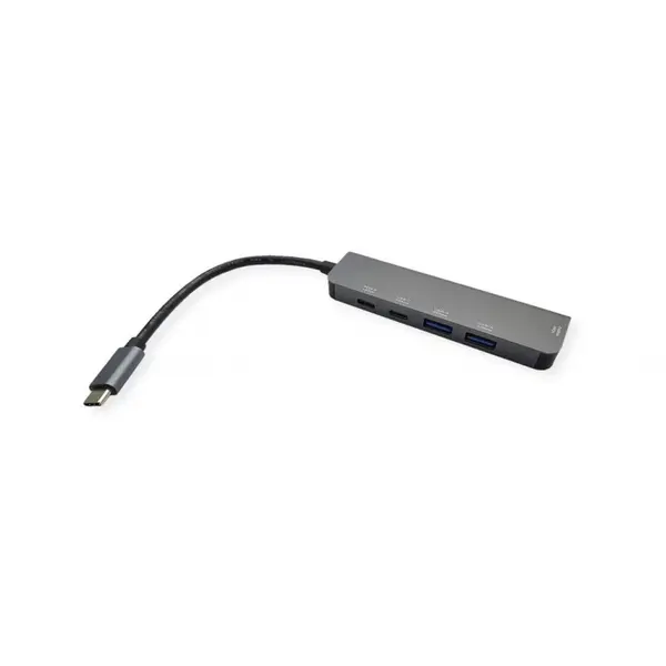 Value Docking station USB type C la HDMI 4K60Hz/2xUSB 3.2-A/USB type C + PD, Value 12.99.1137